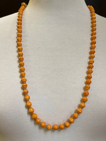Ajuna Necklace - Single Mustard