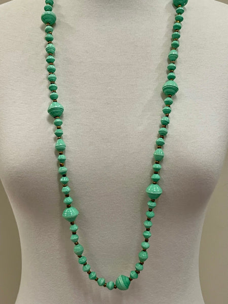 Ajuna Necklace - Chunky Single Mint
