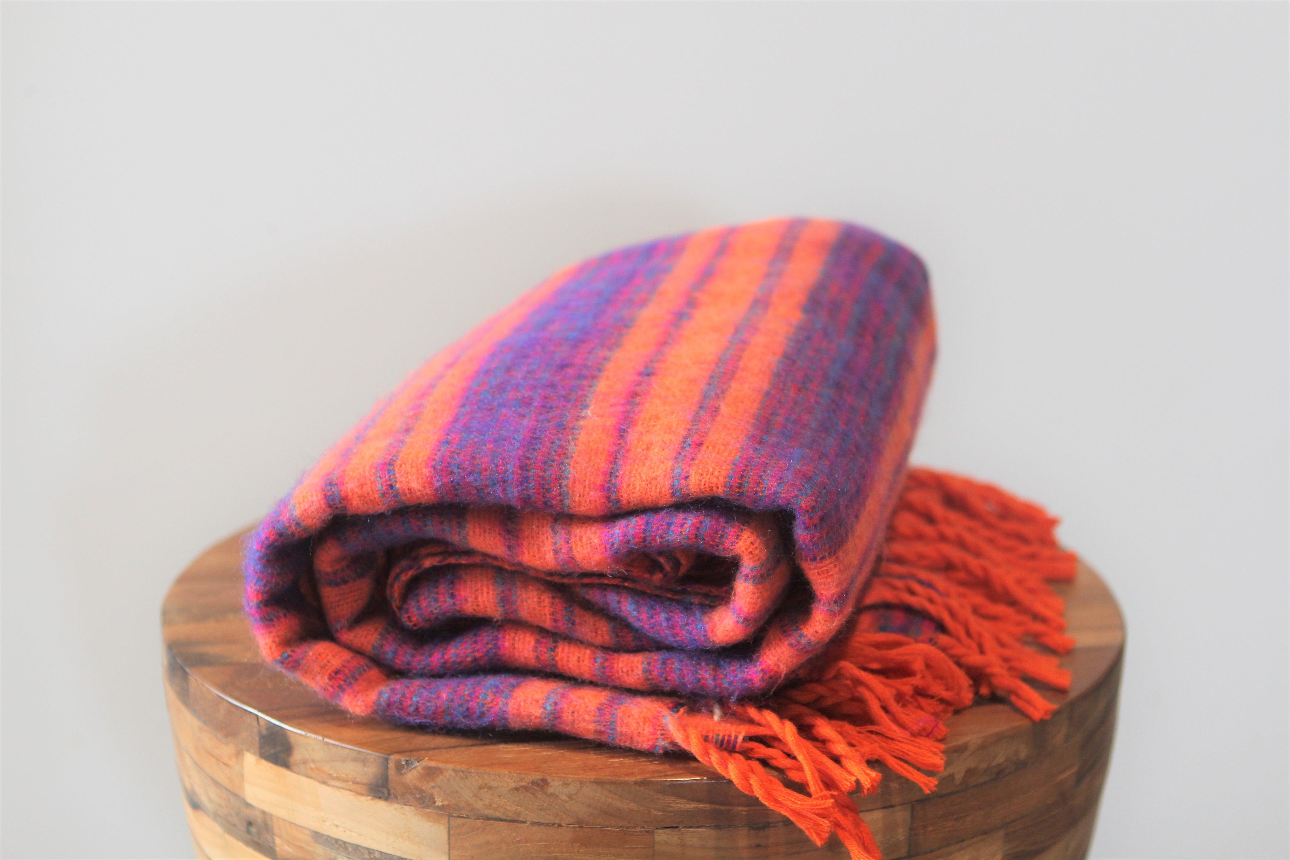 Himalayan Yak Blanket Orange Orphans Aid Online