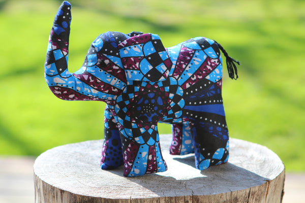 African Animal - Blue Elephant