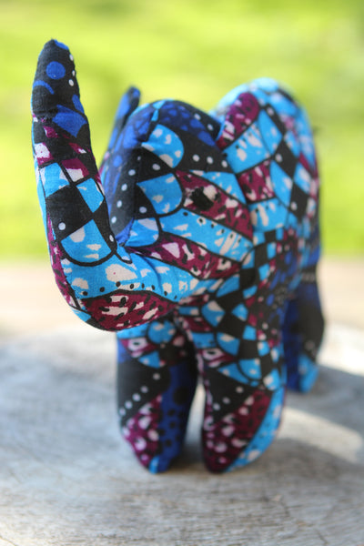 African Animal - Blue Elephant