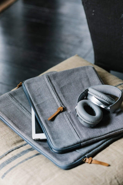 Laptop / iPad Bag - Ash - Large