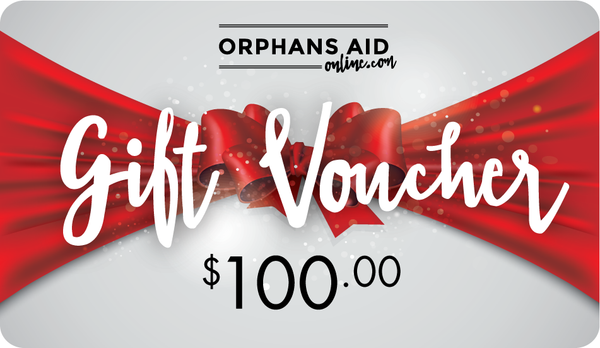 Orphans Aid Online $100 Gift Voucher