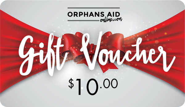 Orphans Aid Online $10 Gift Voucher